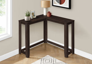 Corner Accent Console Table for Entryway