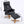 Upholstered Heated Massage 360° Swivel Accent Chair With Ottoman