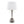 Jules - Contemporary Table Lamp Built In USB Port (Set of 2) - Nickel / White