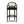 Americana - Mid-Century Modern Cane Back Counter Stool