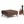 Owen - Square Coffee Table Storage Ottoman - Distressed Chestnut Brown