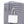 4-Piece PP Spinner Wheel Luggage Set with Cosmetic Case, Light Gray