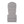 Outdoor Adirondack Chair Cushion With Water Resistant Fabric And Ties - Gray
