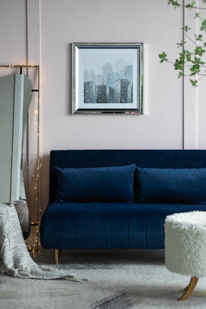 S/2 23.6x23.6' Kaiden Crystal Mirror Framed Wall Art