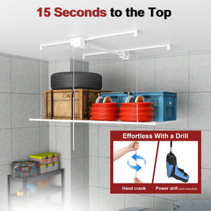Overhead Garage Storage Rack