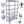 6 Tier 6000Lbs Capacity Nsf Metal Shelf Wire Shelving Unit, Heavy Duty Adjustable Storage Rack With Wheels & Shelf Liners For Commercial Grade Utility Steel Storage Rack