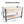 Solid Wood & Iron Frame Raised Garden Bed