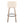 Toriano - Mid-Century Modern Fixed Height BarStool With Round Footrest (Set of 2)