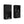 Wall Mounted Bathroom Medicine Cabinet Eak Two Doors, Two Shelves - Black