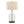 Botella - Contemporary Table Lamp Built In USB Port (Set of 2) - Clear / Oil Bronze / Natural