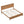 Modern Solid Wood King Size Platform Bed with Sturdy Wooden Slats Support