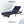 Outdoor Wicker Reclining Chair Set of 2 with Cushions