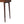 Elevated Chestnut Console Table, 2-Drawers, Nordic Legs