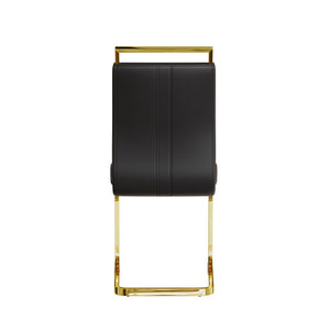 Side Dining Room Chair, Padded Seat High Back