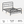 Metal Full Size Bed Frame with Headboard and Under Bed Storage
