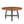 Lancaster - Round Dining / Gathering Table With Adjustable Height - Walnut