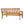 2-Piece Outdoor Teak Acacia Wood Conversation Set