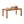 TOPMAX Patio Wooden Dining Table, 67