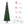 HOMCOM 7.5 Foot Pencil Artificial Christmas Tree