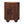 Solid Wood Curved Fluted Bedside Chest
