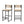 Style B, Woven Bar Stools With Backrest, Paper Rope Weave Dining Chairs For Kitchen Island - Creamy White