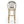 Outdoor PE Rattan French Barstool Set