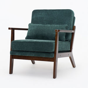 Living Room Chair With Lumbar Pillow