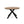 5 Piece Outdoor Dining Set With Round Table And 4 Wrapped Chairs - Black / Brown / Teak
