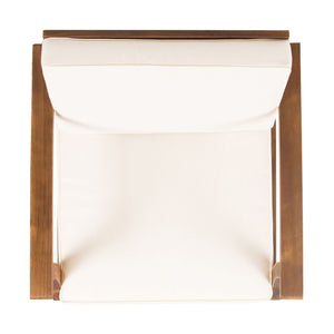 Perla Contemporary Club Chair with Water Resistant Cushion