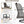 Swivel Rocker Patio Chairs With Cushions, All Weather (Set of 2) - Gray