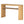 Console Table With Fluted Legs, Open Shelf