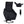 Black Chenille Single Motor Power Lift Recliner Chair