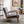 Classic Mid-Century Modern Accent Chairs, Open Framed Armchair With Cushioning