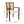 Mid Century Modern Arm Dining Chairs With Rattan Backrest