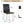 Dining Chairs With Ergonomic Buckle Backrest For Home