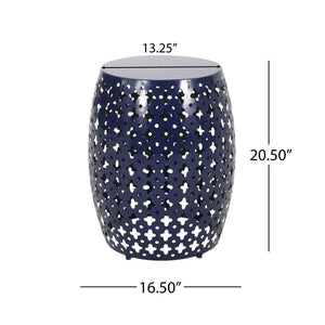 Modern Design Metal End Table Large