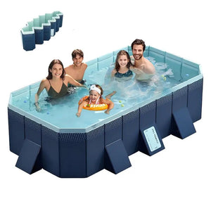 2.1m PVC Folding Pool (Not Inflatable)