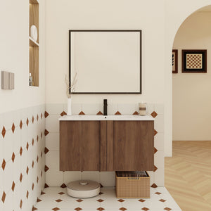 Floating Bathroom Vanity With Sink Combo
