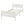 Platform Bed Frame Mattress Foundation Sleigh Bed With Headboard / Footboard / Wood Slat Suppor