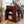 Traditional End Table With Charging Station, Narrow Side Table With USB Ports And Outlets - Red Walnut