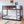 Bunk Bed with Ladder and High Guardrail Metal Bunk Bed, Storage Space, Noise Free, Twin Over Twin Size