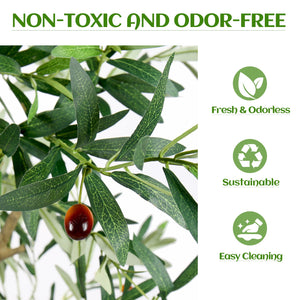 6FT Artificial Olive Tree Indoor Faux Plant