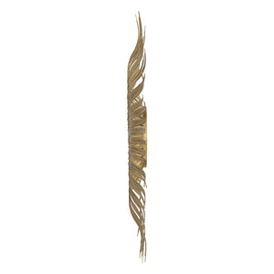 Retro DesignSunburst Metal Wall Mirror Decorative Mirror For A Bedroom Dressing Room, Hallway Or Living Space - Gold