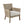 Cane Armchair With High Density Foam - Cream / Reclaimed Natural