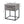 Astral 3-Piece Upholstered Bedroom Set, Tufted Wingback Bed with Two Gray Nightstands