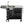 Outdoor Grill Table With Sink, Worktable Kitchen Cabinet Island With Wheels & Foldable Top - Black