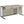 Brisley - Office Desk With Adjustable Keyboard Tray And 3 Drawer Storage - Beige / Gray
