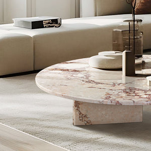 Luxury Coffee Table With Unique Veining, Unique Stone Design