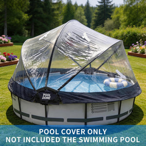 15 Ft Round Multifunctional All Weather Pool Dome Enclosure
