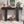 TREXM Rustic Minimalist Console Table with Hidden Drawer